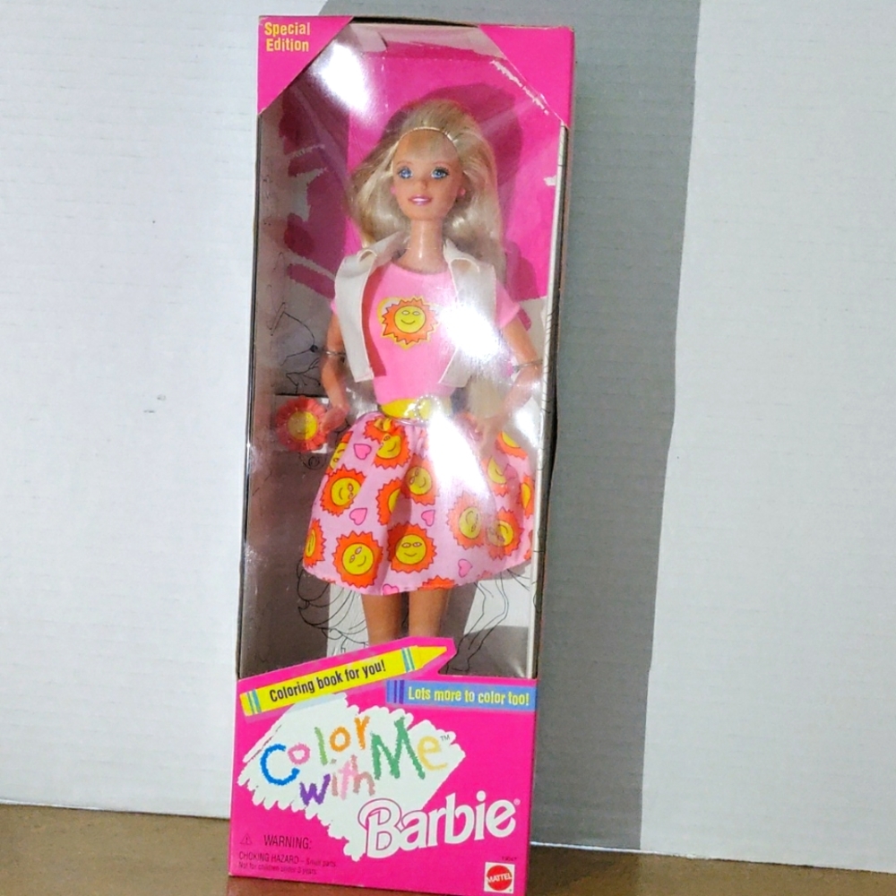 Color With Me Barbie
